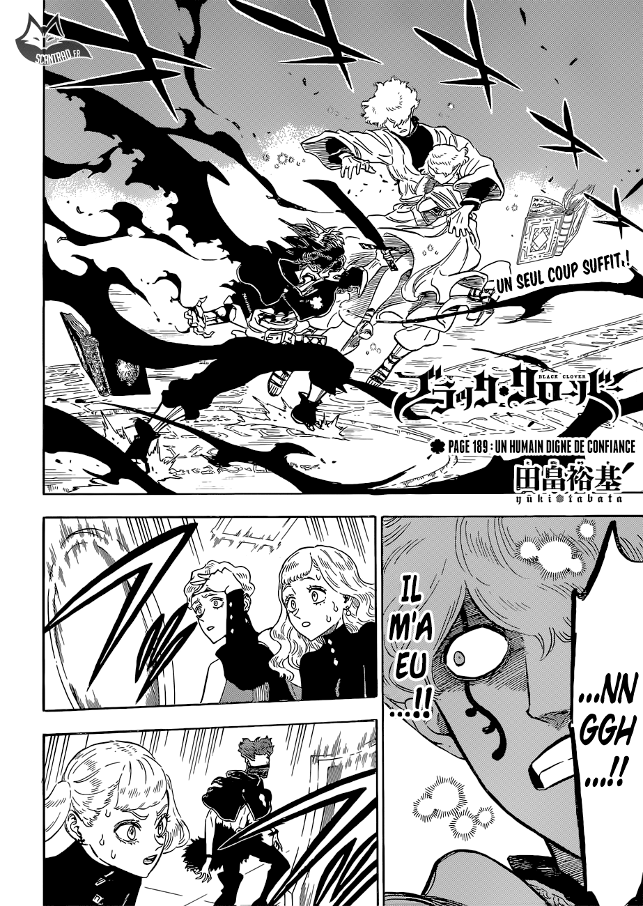 Black Clover: Chapter chapitre-189 - Page 1