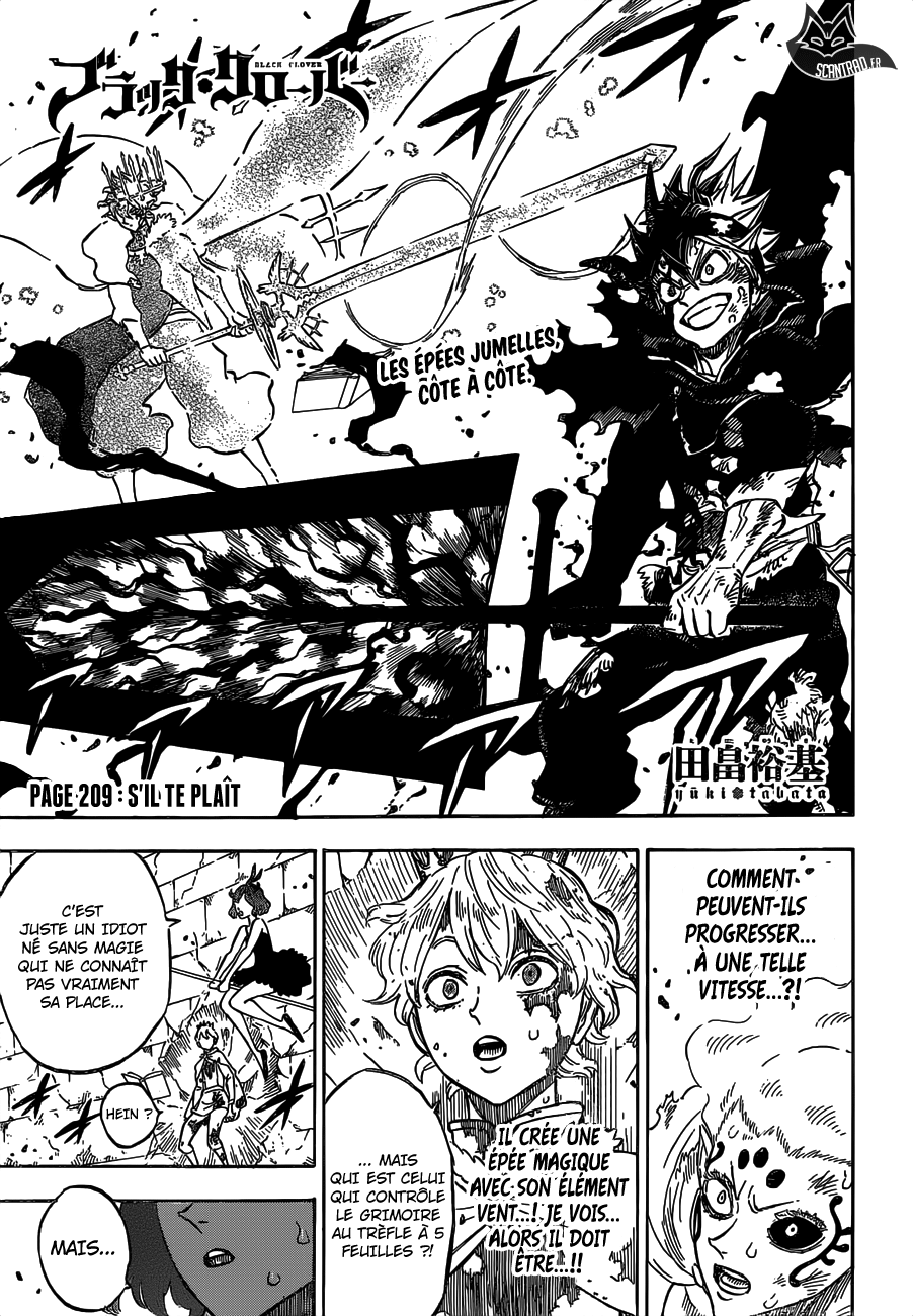 Black Clover: Chapter chapitre-209 - Page 1