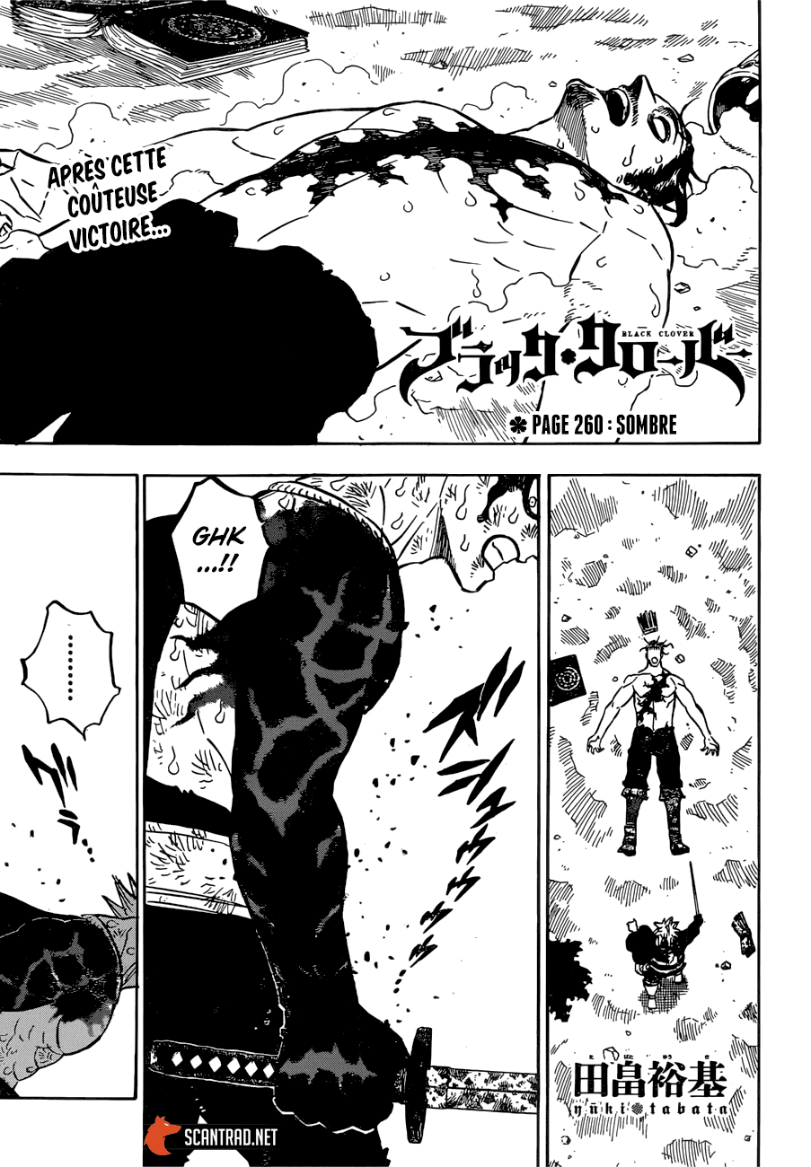Black Clover: Chapter chapitre-260 - Page 1