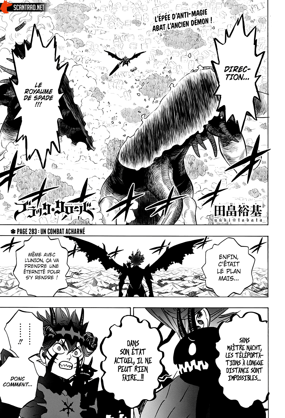 Black Clover: Chapter chapitre-283 - Page 1