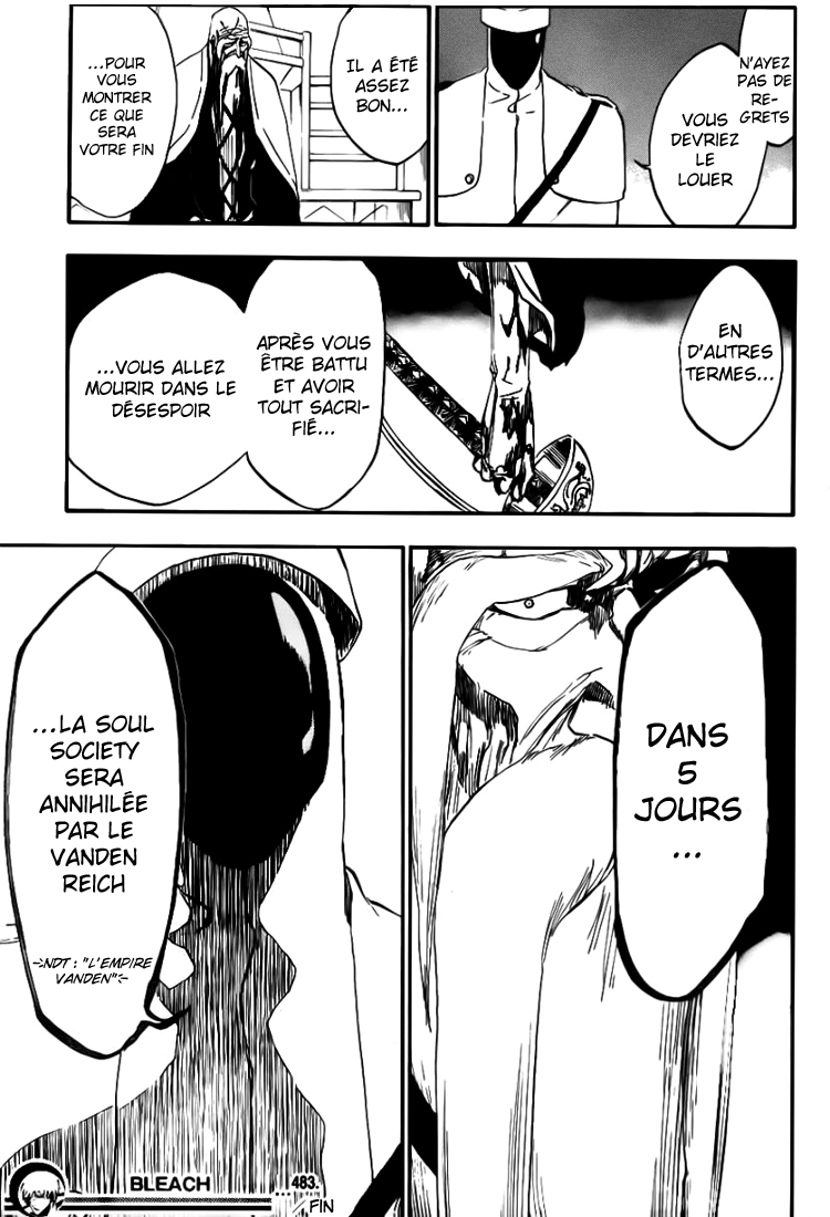 Bleach: Chapter chapitre-483 - Page 18