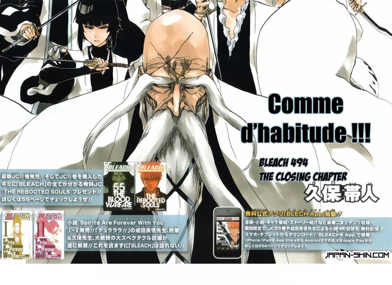 Bleach: Chapter chapitre-494 - Page 2