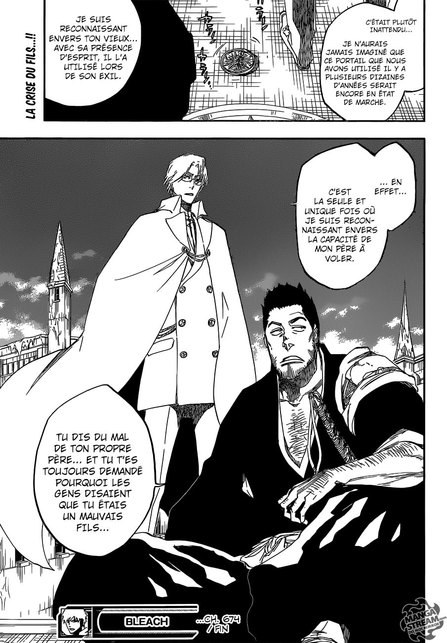 Bleach: Chapter chapitre-674 - Page 17