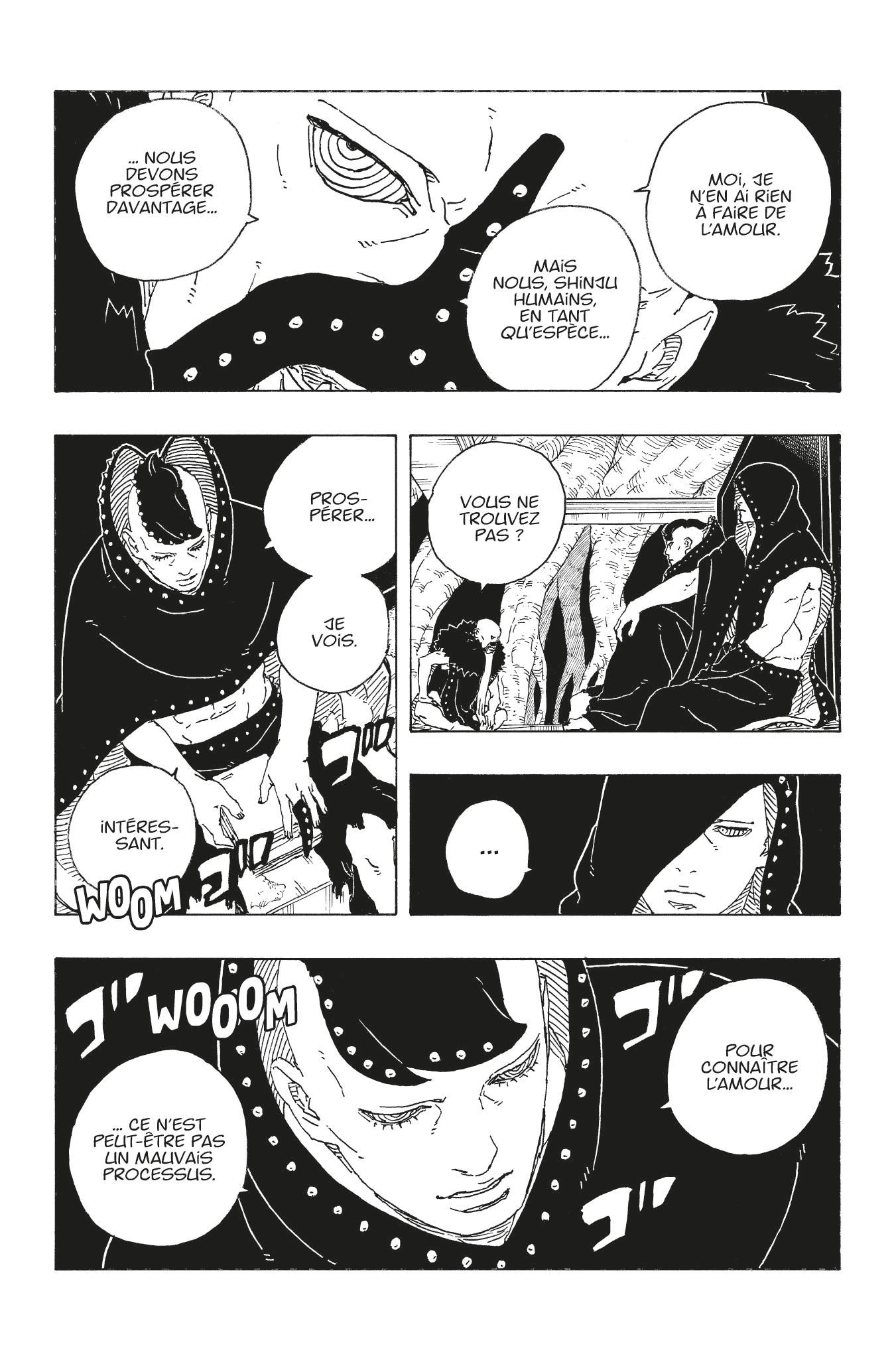 Scan Boruto Chapitre 106 : BLUE VORTEX 26 « les contact secret de l l