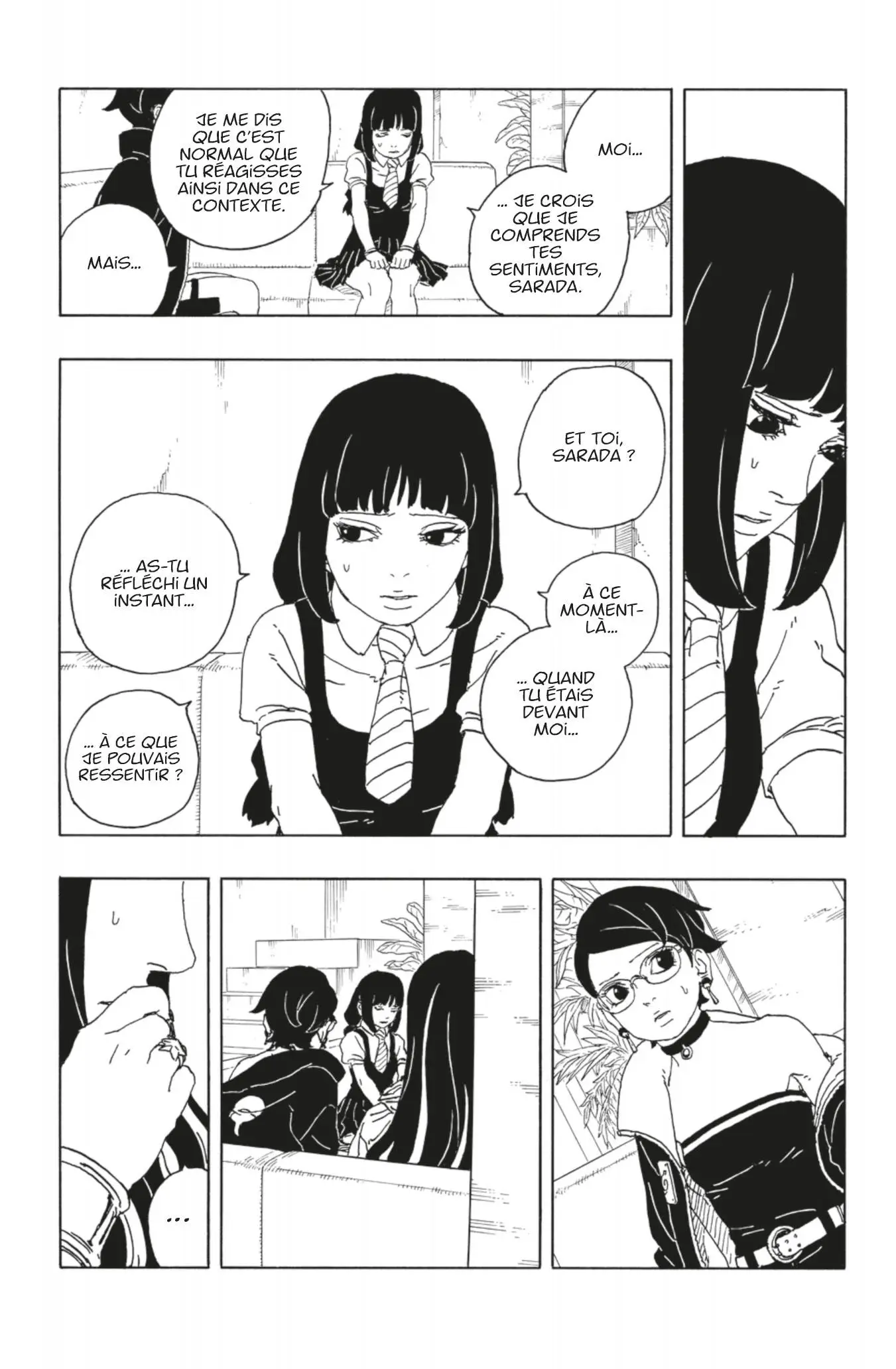 Scan Boruto Chapitre 96 : BLUE VORTEX 16 « Les singularités du destin