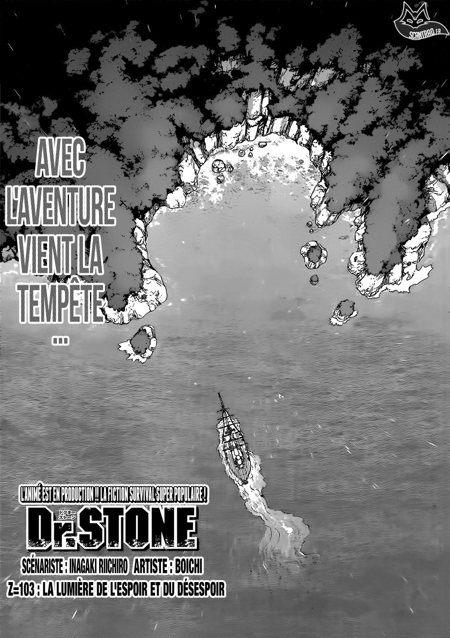 Dr. Stone: Chapter chapitre-103 - Page 3