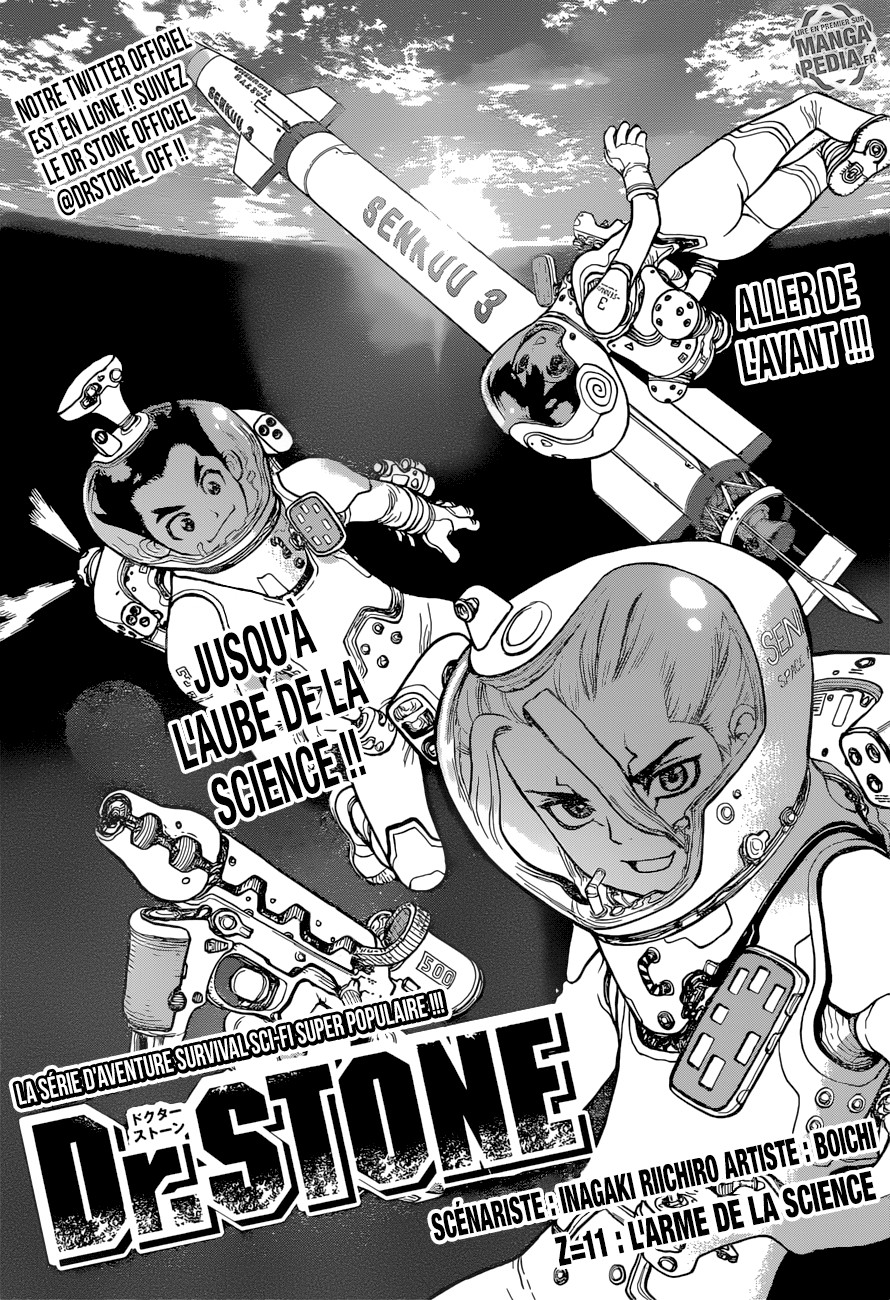 Dr. Stone: Chapter chapitre-11 - Page 1