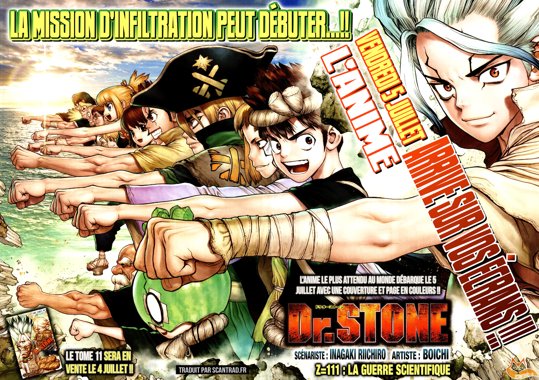 Dr. Stone: Chapter chapitre-111 - Page 3