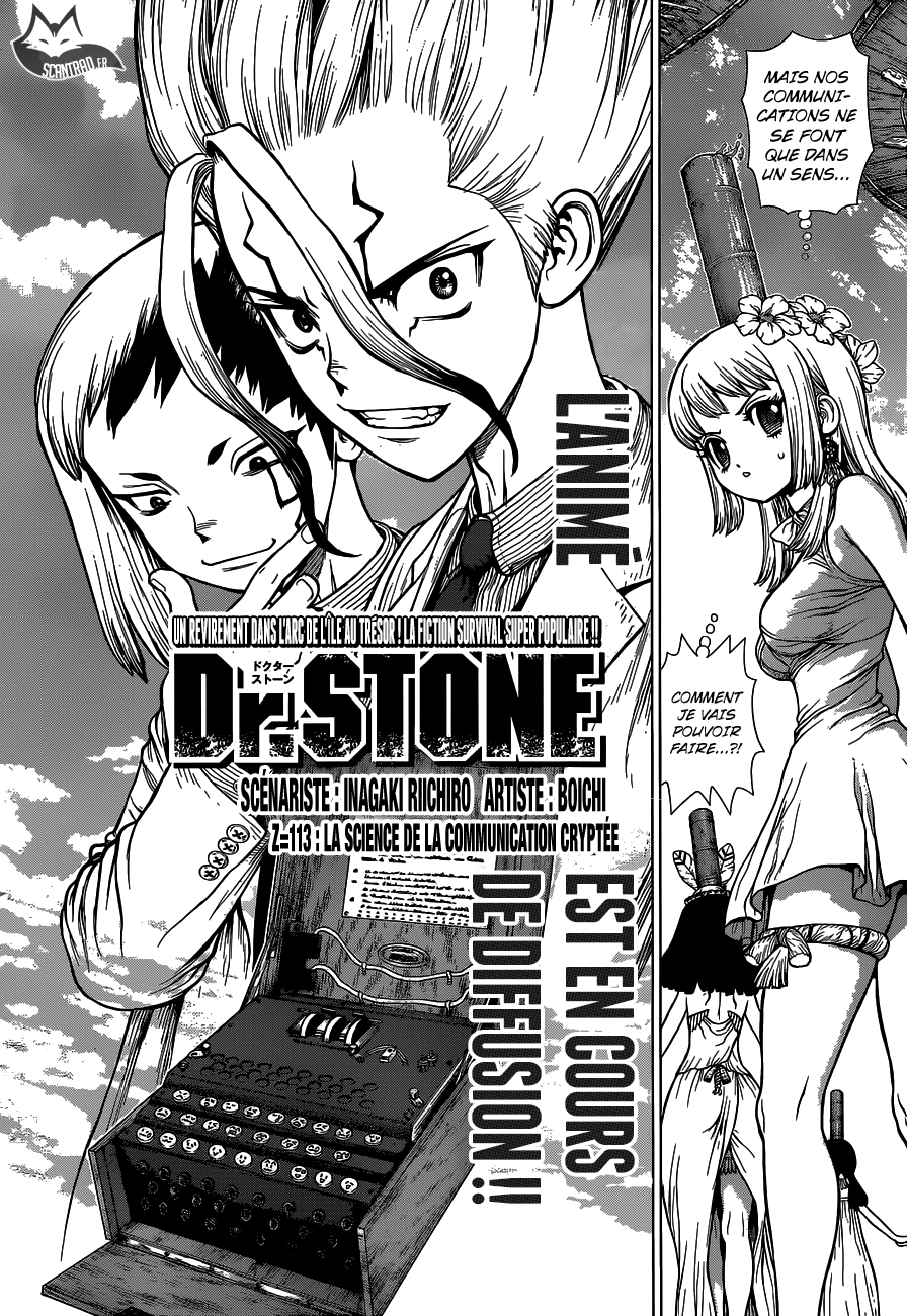 Dr. Stone: Chapter chapitre-113 - Page 2