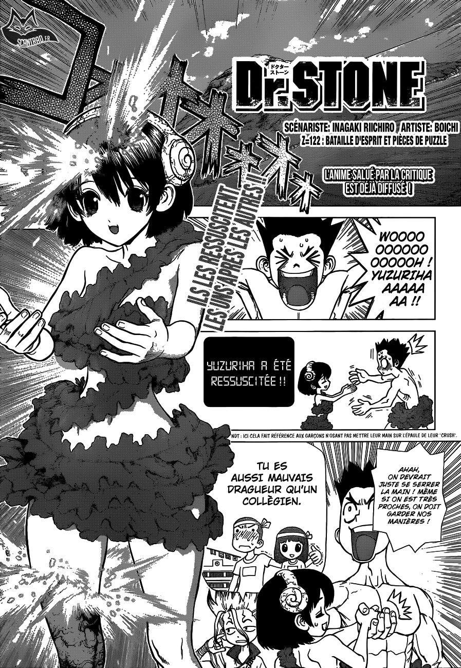 Dr. Stone: Chapter chapitre-122 - Page 1