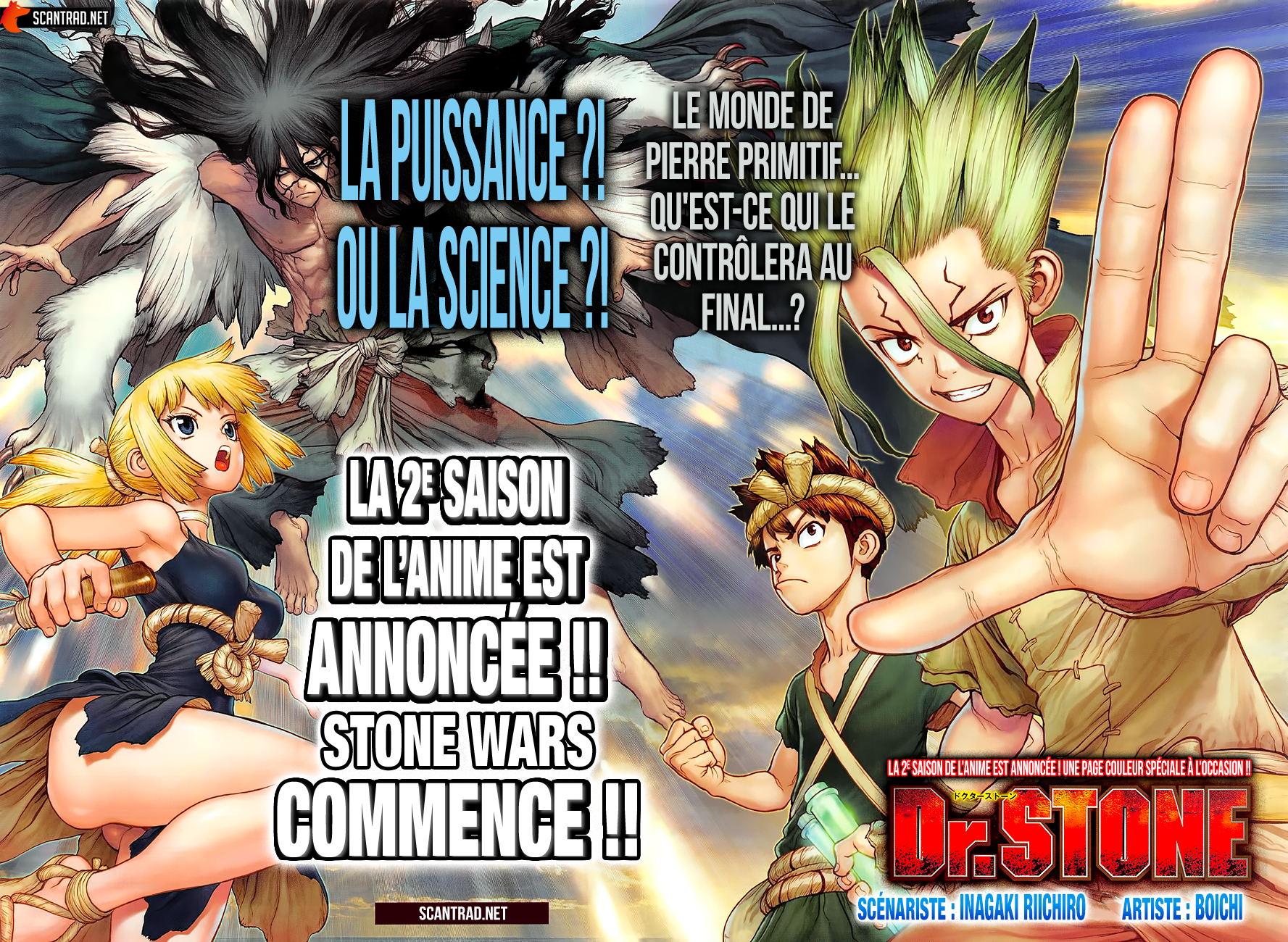 Dr. Stone: Chapter chapitre-133 - Page 1