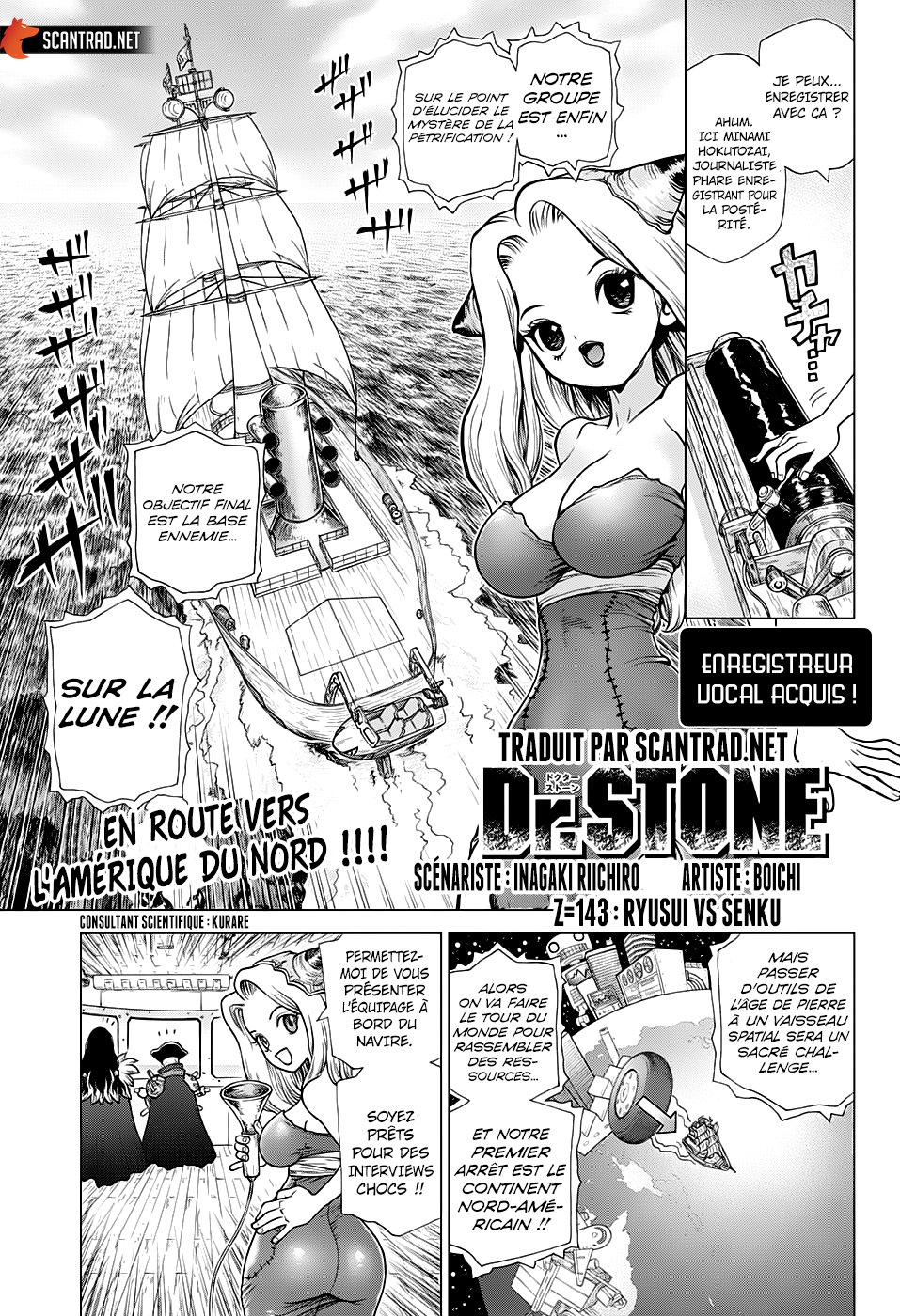 Dr. Stone: Chapter chapitre-143 - Page 1