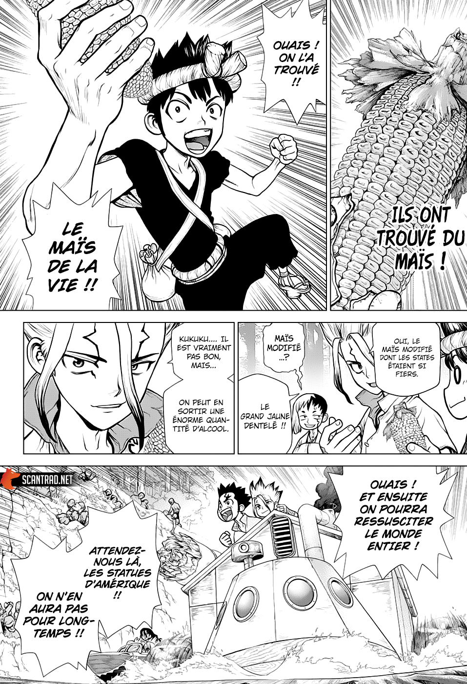 Dr. Stone: Chapter chapitre-149 - Page 3
