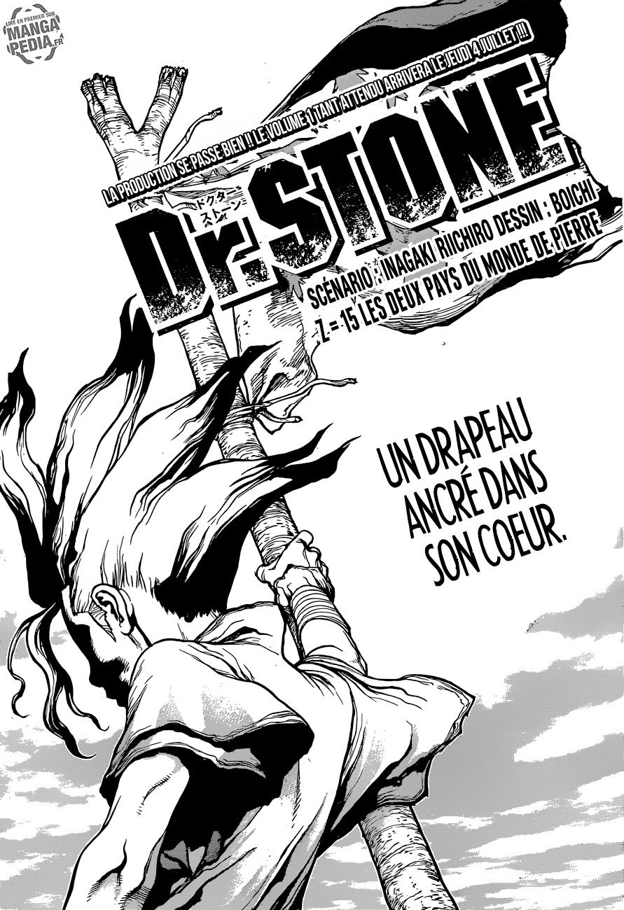 Dr. Stone: Chapter chapitre-15 - Page 1