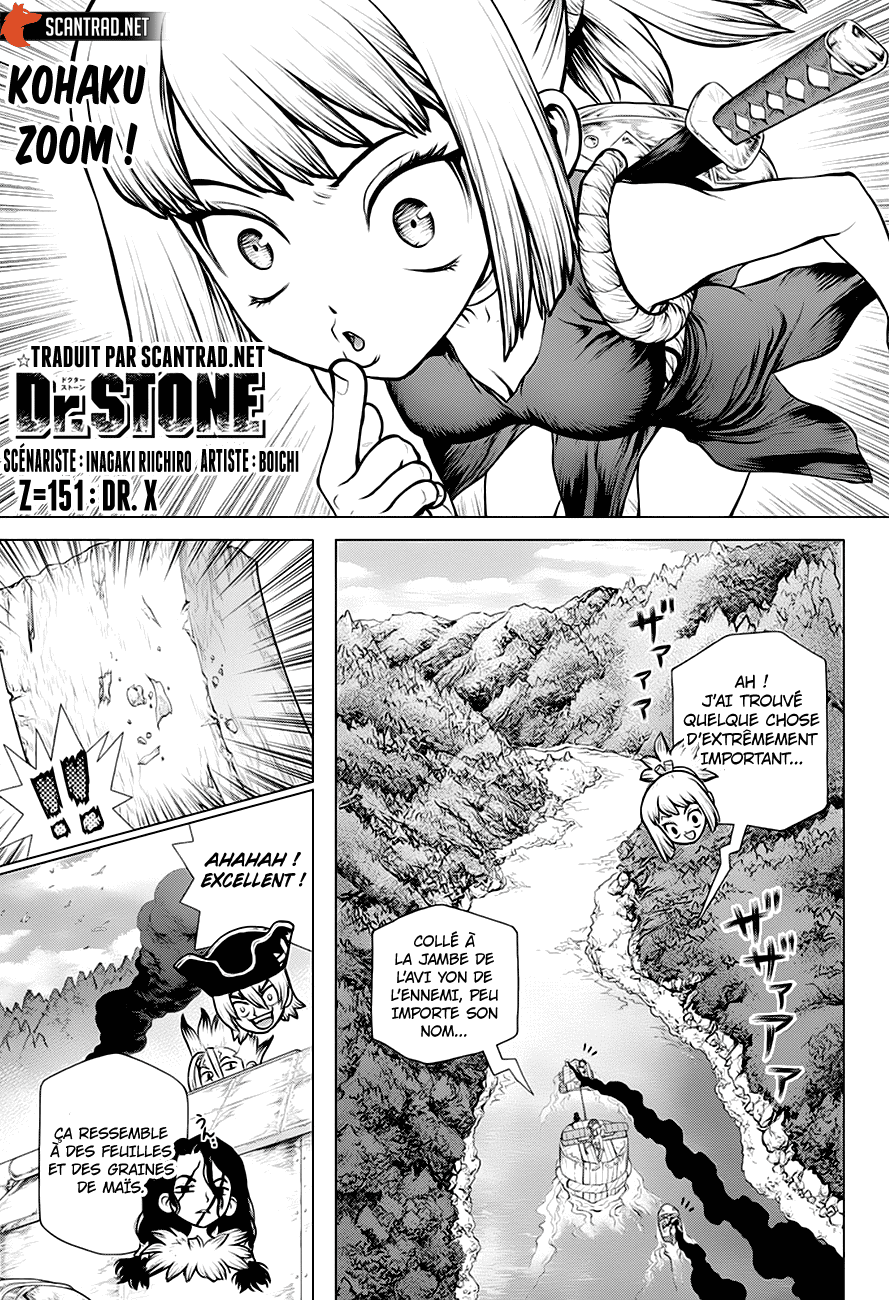 Dr. Stone: Chapter chapitre-151 - Page 1