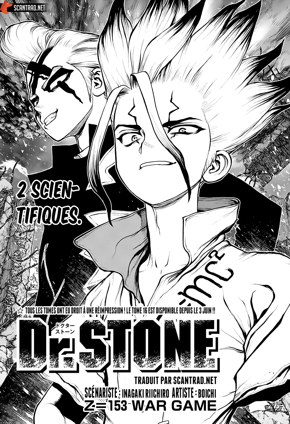 Dr. Stone: Chapter chapitre-153 - Page 1