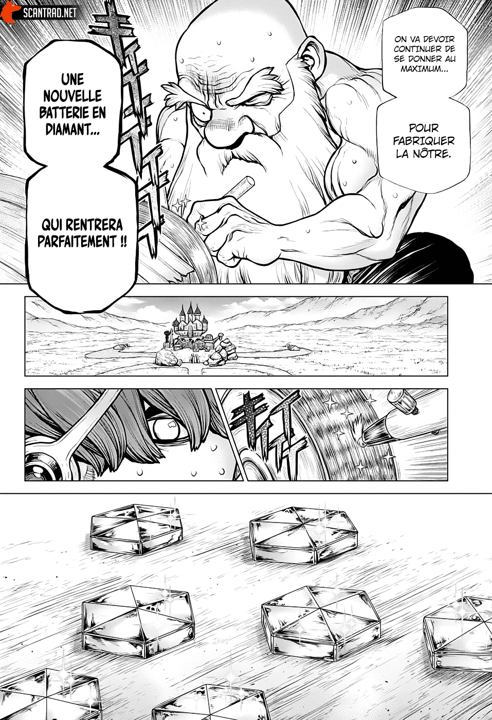 Scan Dr. Stone Chapitre 185 : Joli clivage - Page 4 sur ScanVF.Net