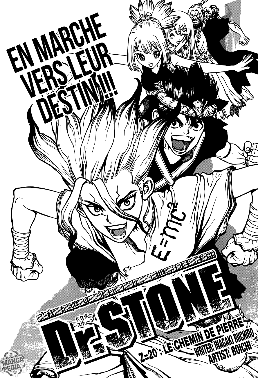 Dr. Stone: Chapter chapitre-20 - Page 1