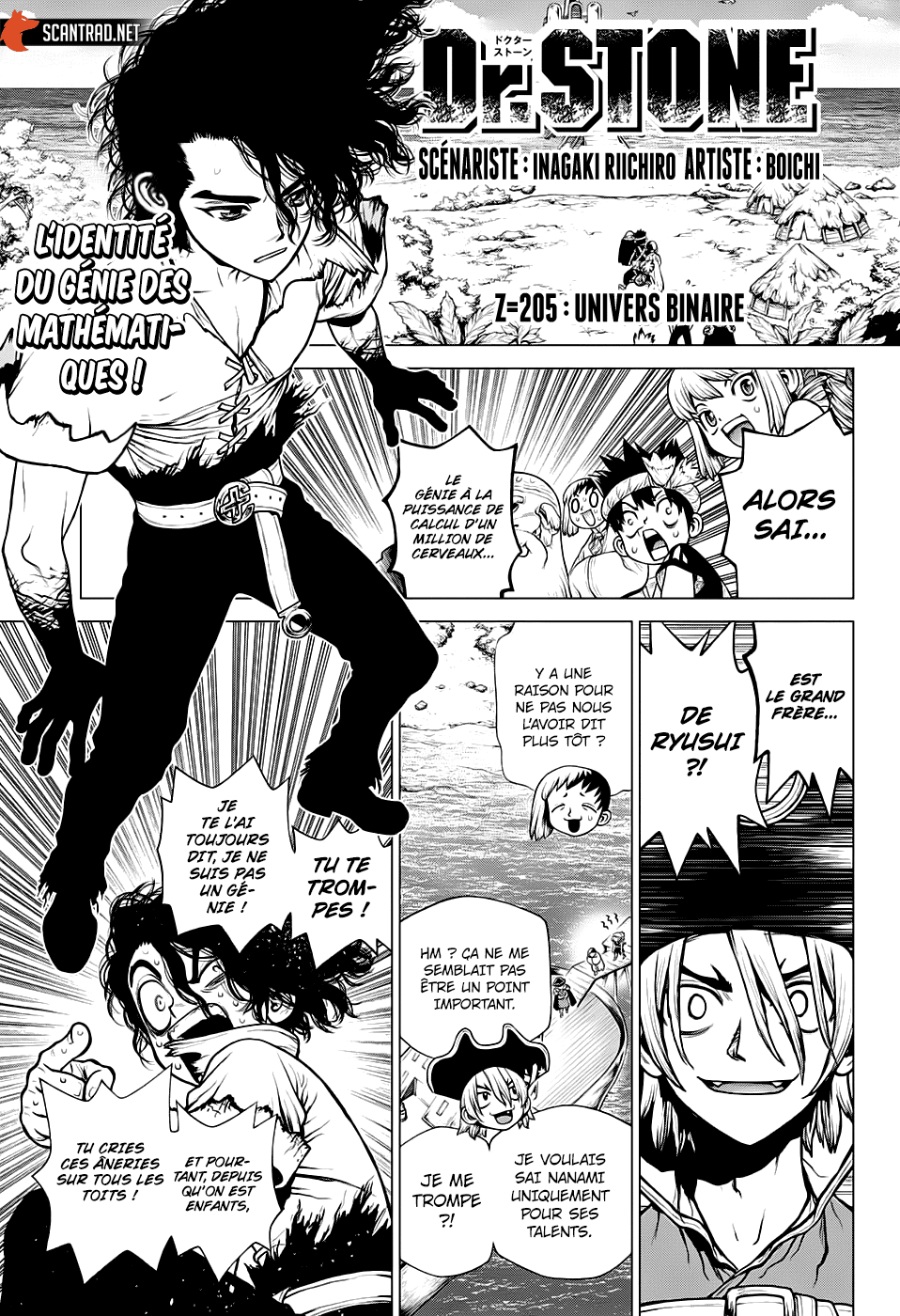 Dr. Stone: Chapter chapitre-205 - Page 1