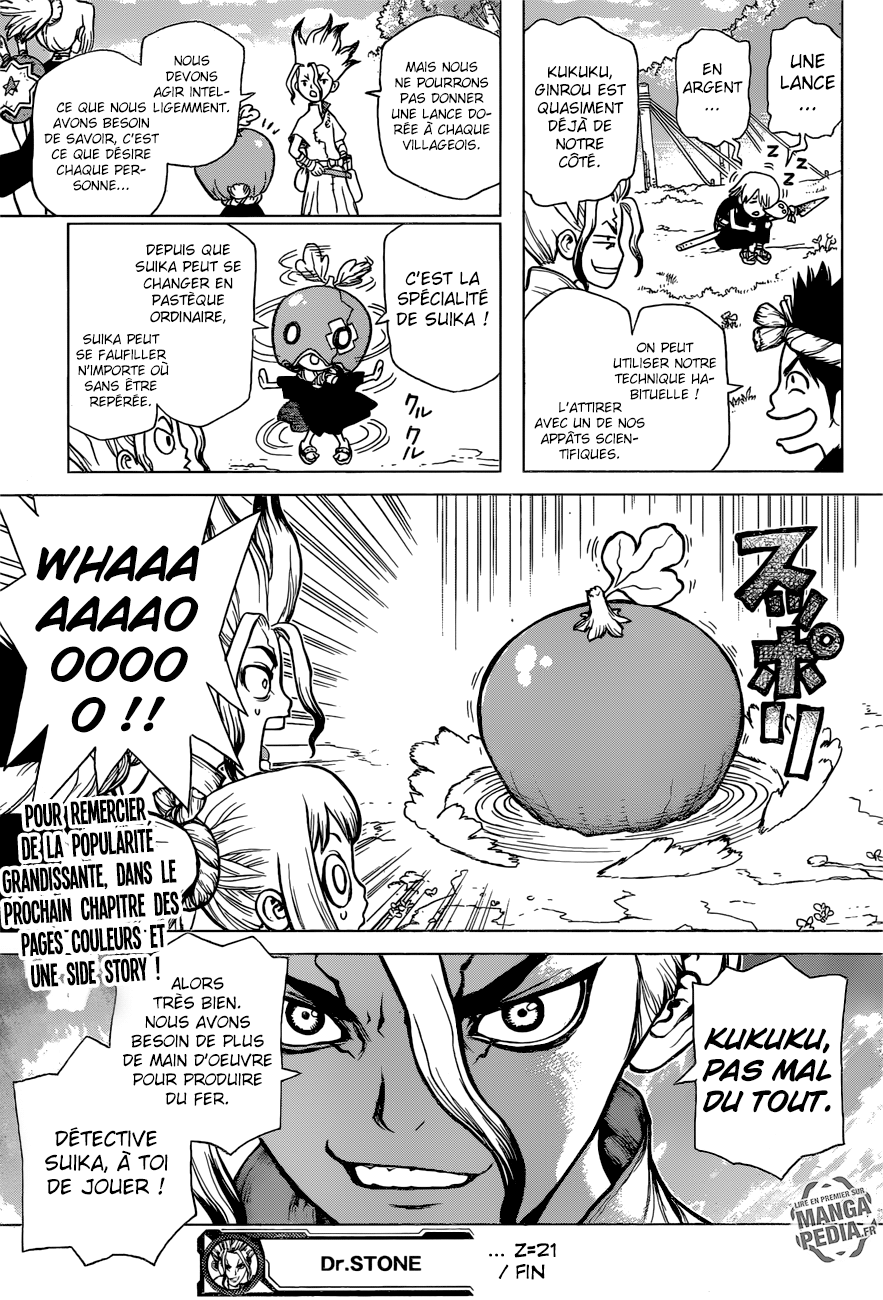 Dr. Stone: Chapter chapitre-21 - Page 18