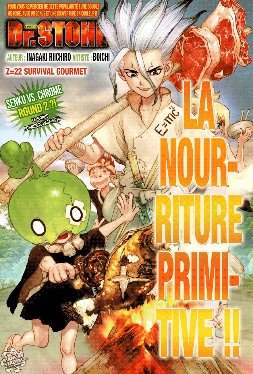 Dr. Stone: Chapter chapitre-22 - Page 1