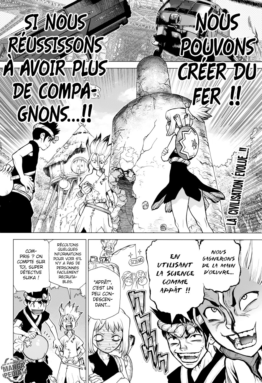 Dr. Stone: Chapter chapitre-22 - Page 2