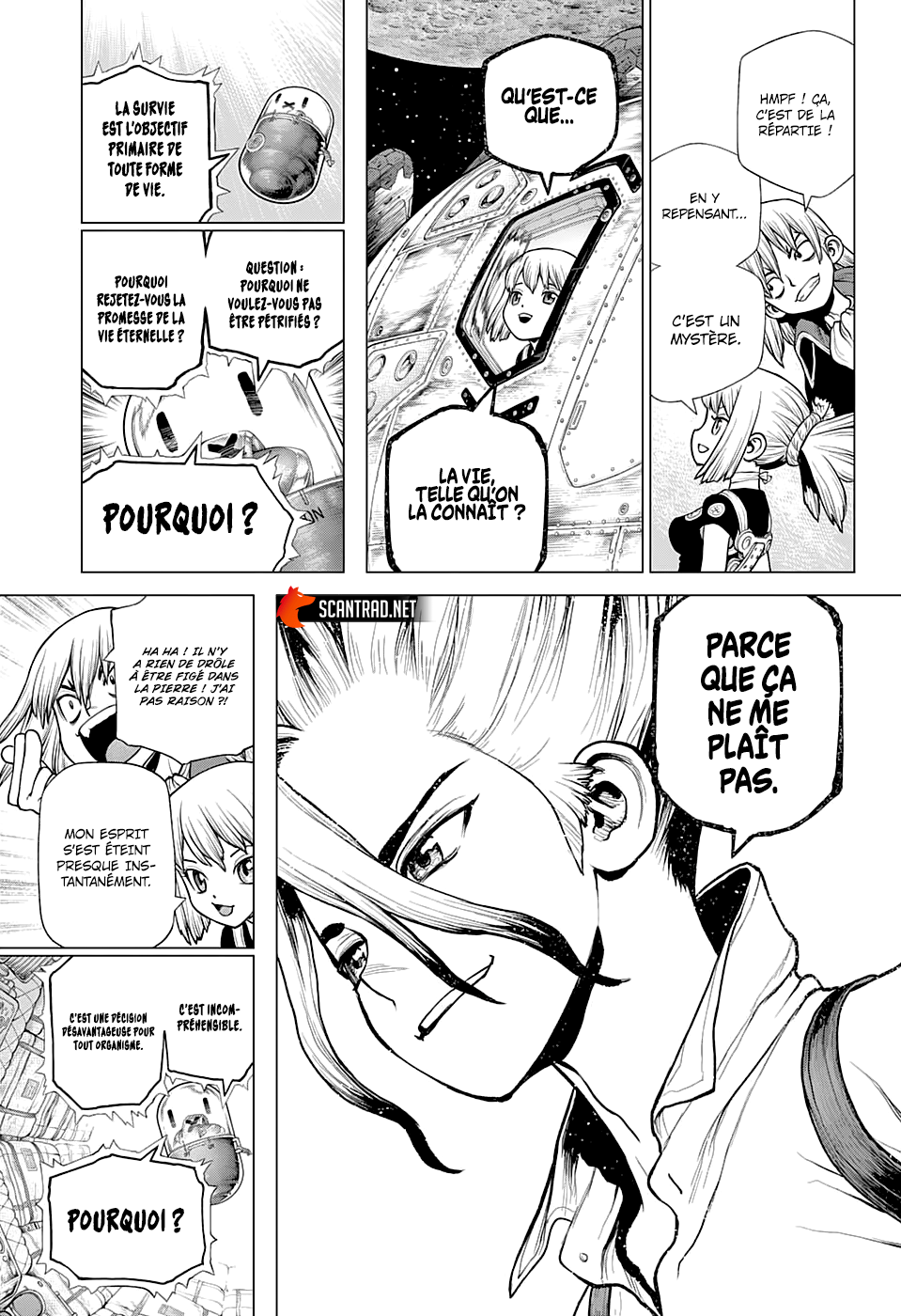 Scan Dr. Stone Chapitre 231 : Un futur dont on peut se réjouir - Page