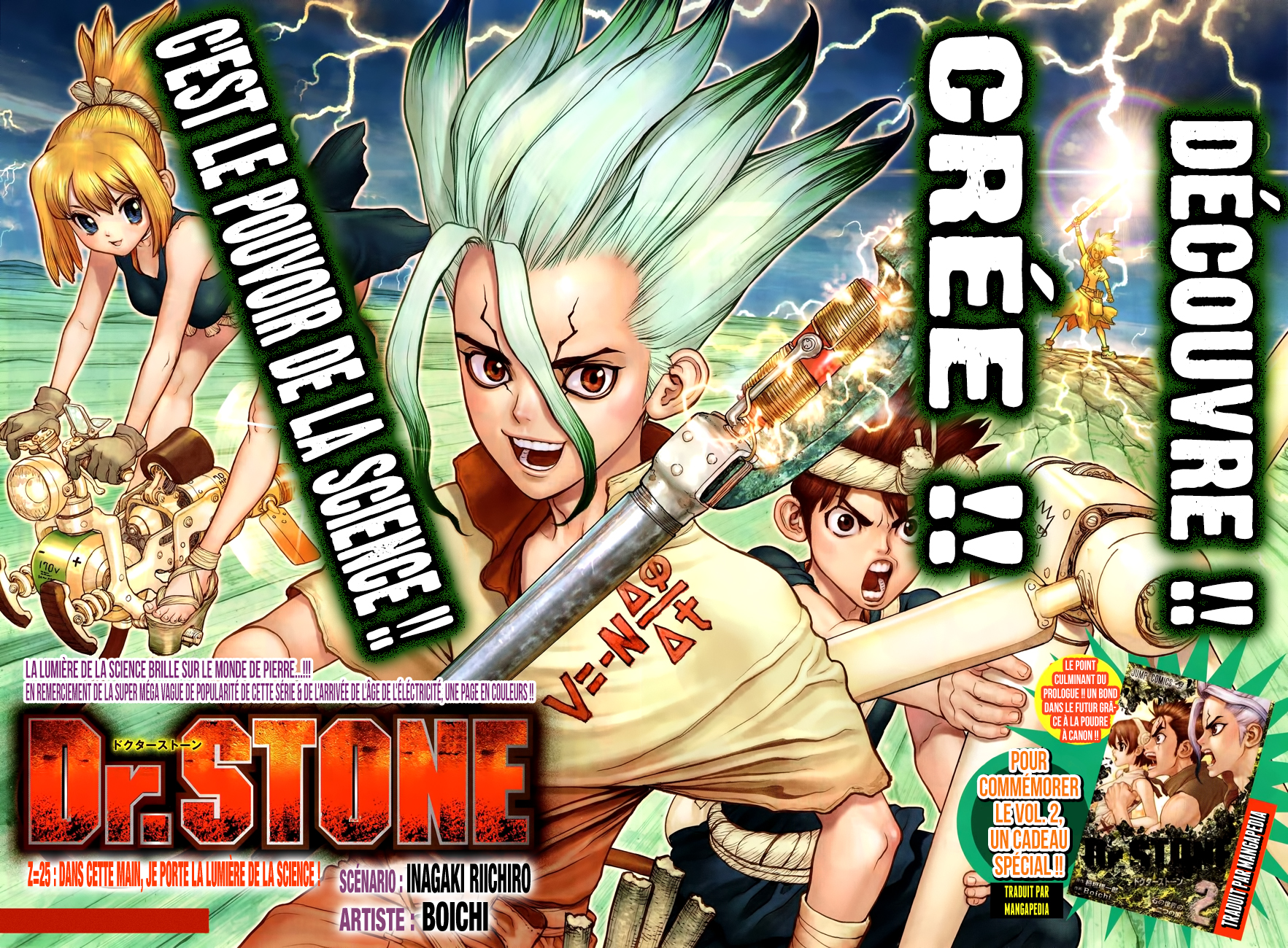 Dr. Stone: Chapter chapitre-25 - Page 3