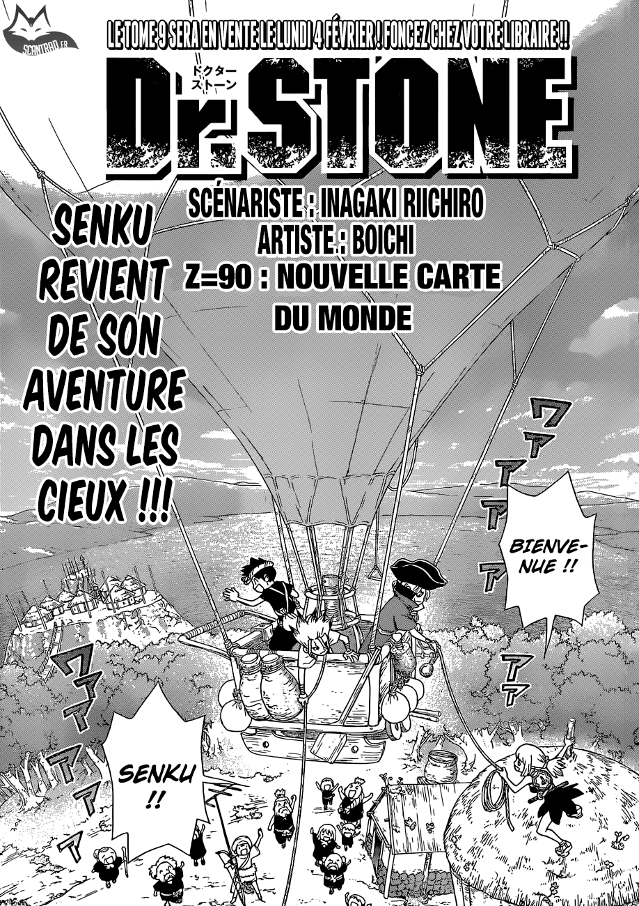 Dr. Stone: Chapter chapitre-90 - Page 1