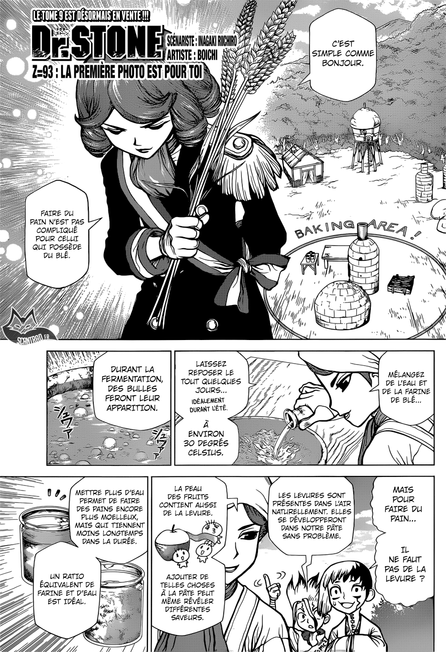 Dr. Stone: Chapter chapitre-93 - Page 1