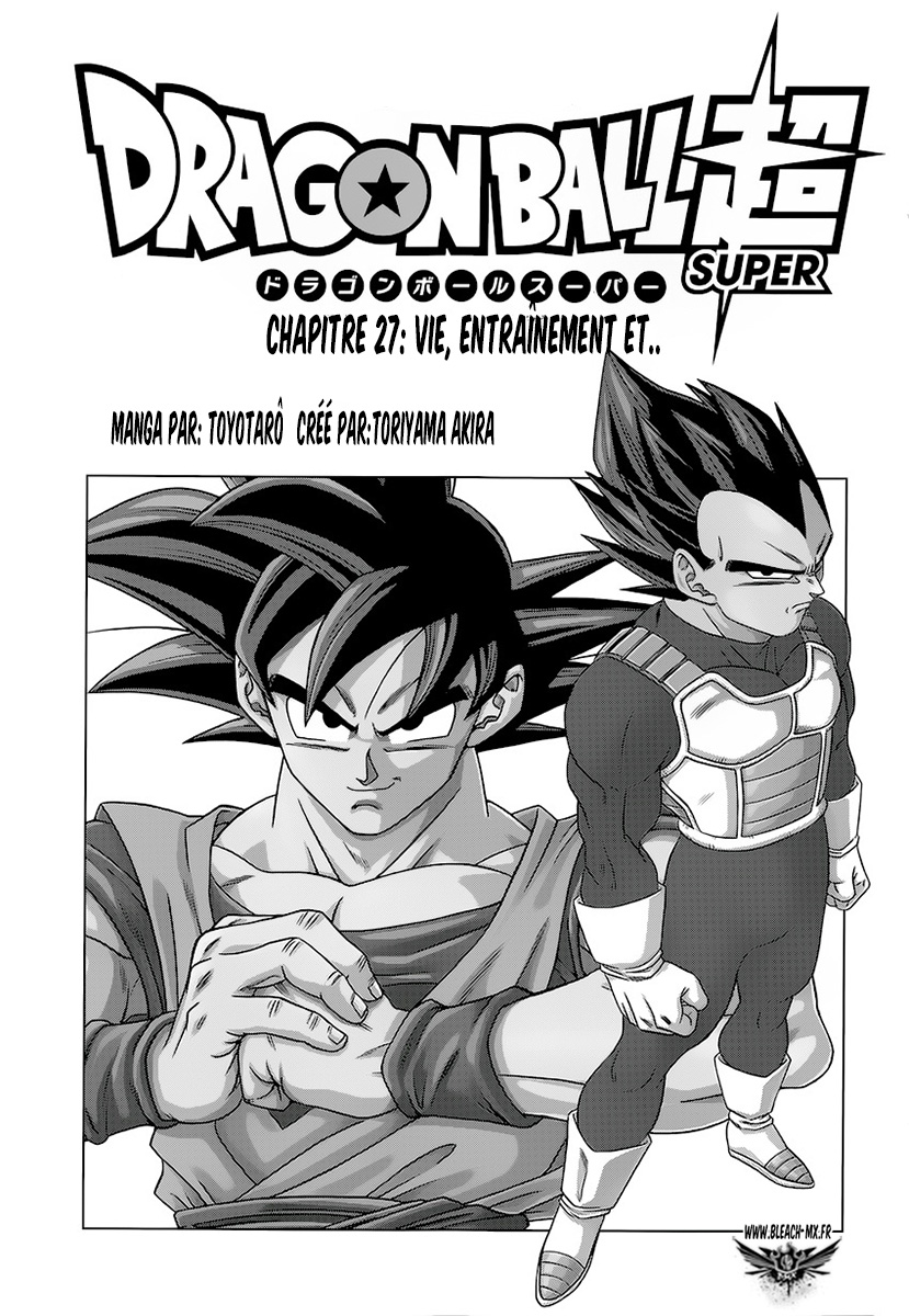 Dragon Ball Super: Chapter chapitre-27 - Page 1