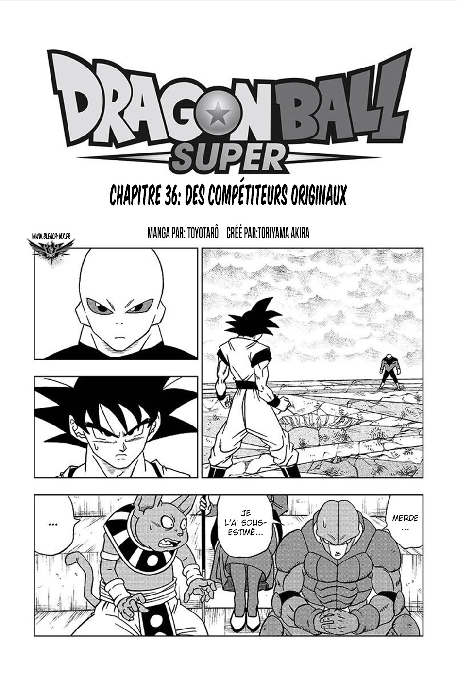 Dragon Ball Super: Chapter chapitre-36 - Page 1