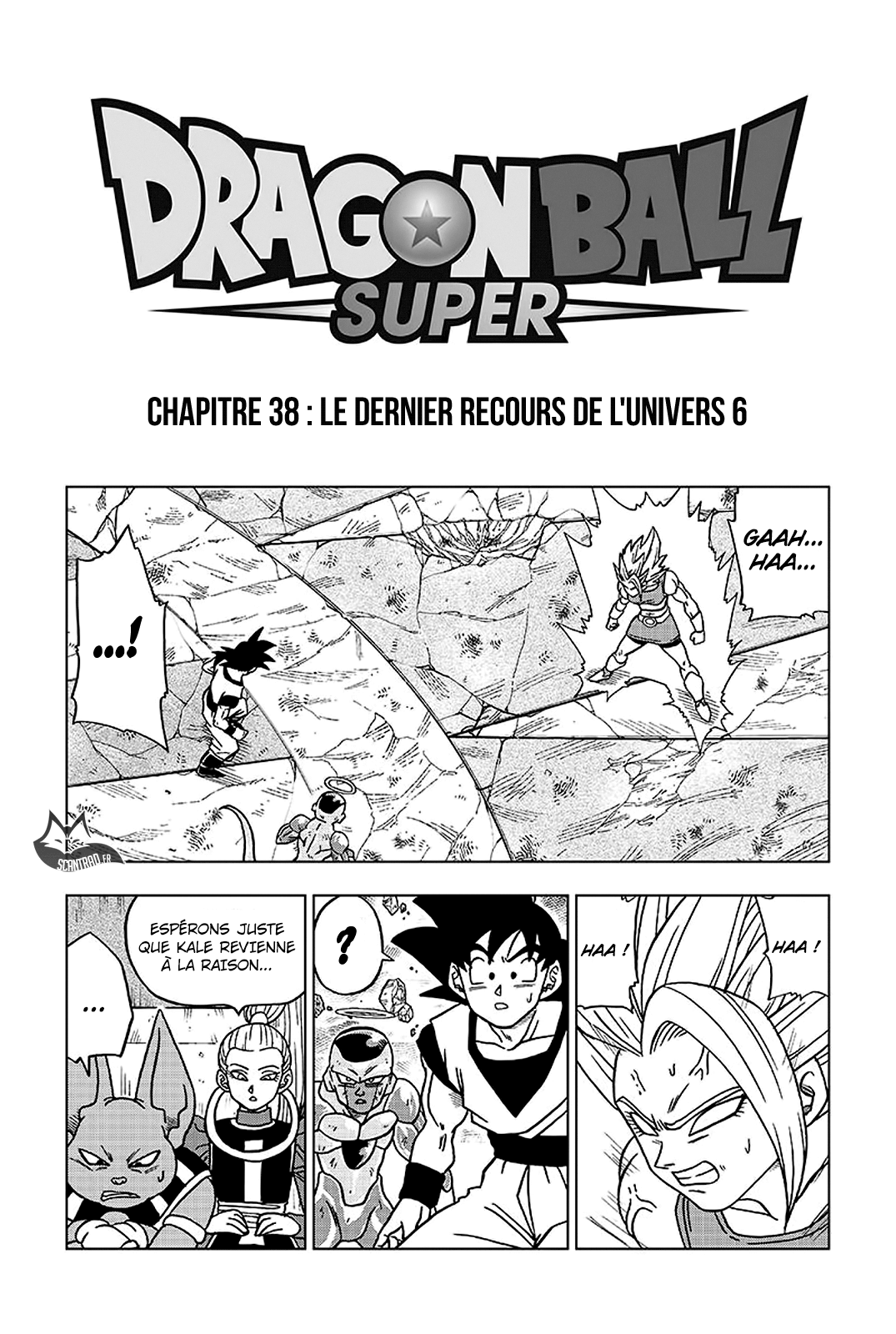 Dragon Ball Super: Chapter chapitre-38 - Page 1