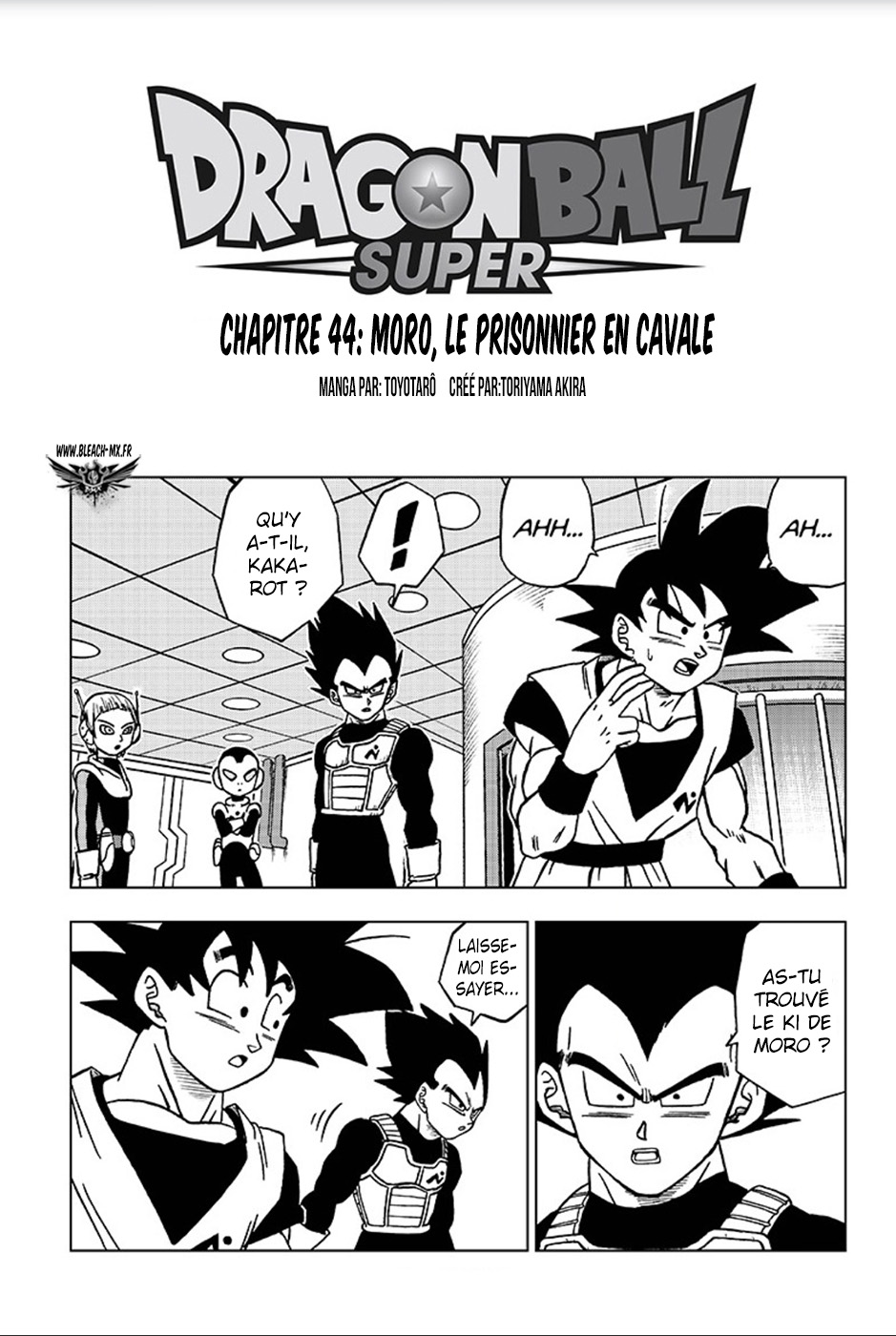 Dragon Ball Super: Chapter chapitre-44 - Page 1