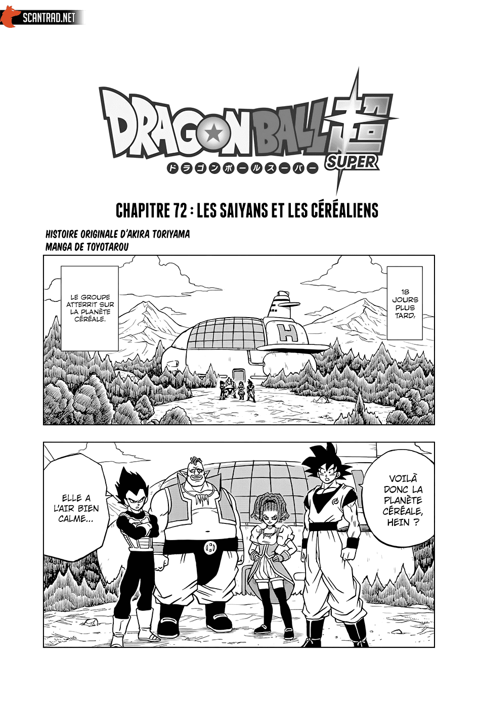 Dragon Ball Super: Chapter chapitre-72 - Page 1