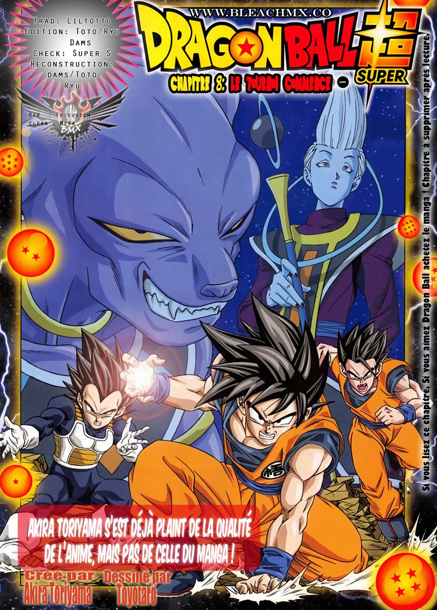 Dragon Ball Super: Chapter chapitre-8 - Page 1