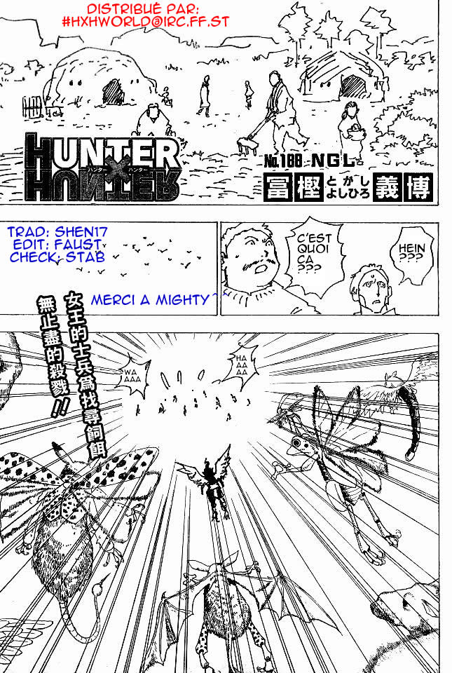 Hunter X Hunter: Chapter chapitre-188 - Page 1