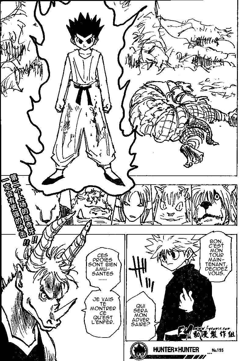 Hunter X Hunter: Chapter chapitre-195 - Page 15