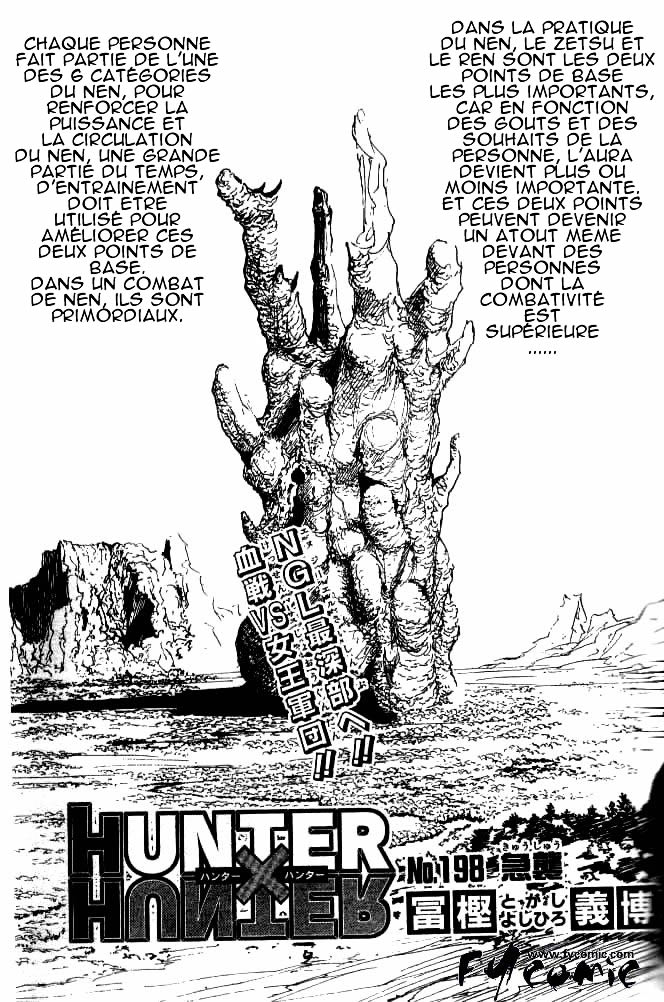 Hunter X Hunter: Chapter chapitre-198 - Page 1