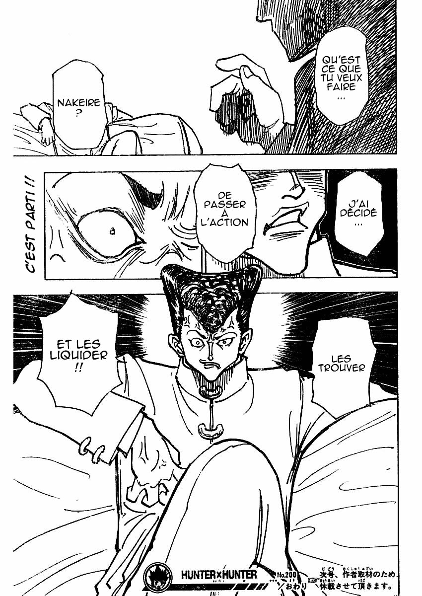 Hunter X Hunter: Chapter chapitre-200 - Page 13