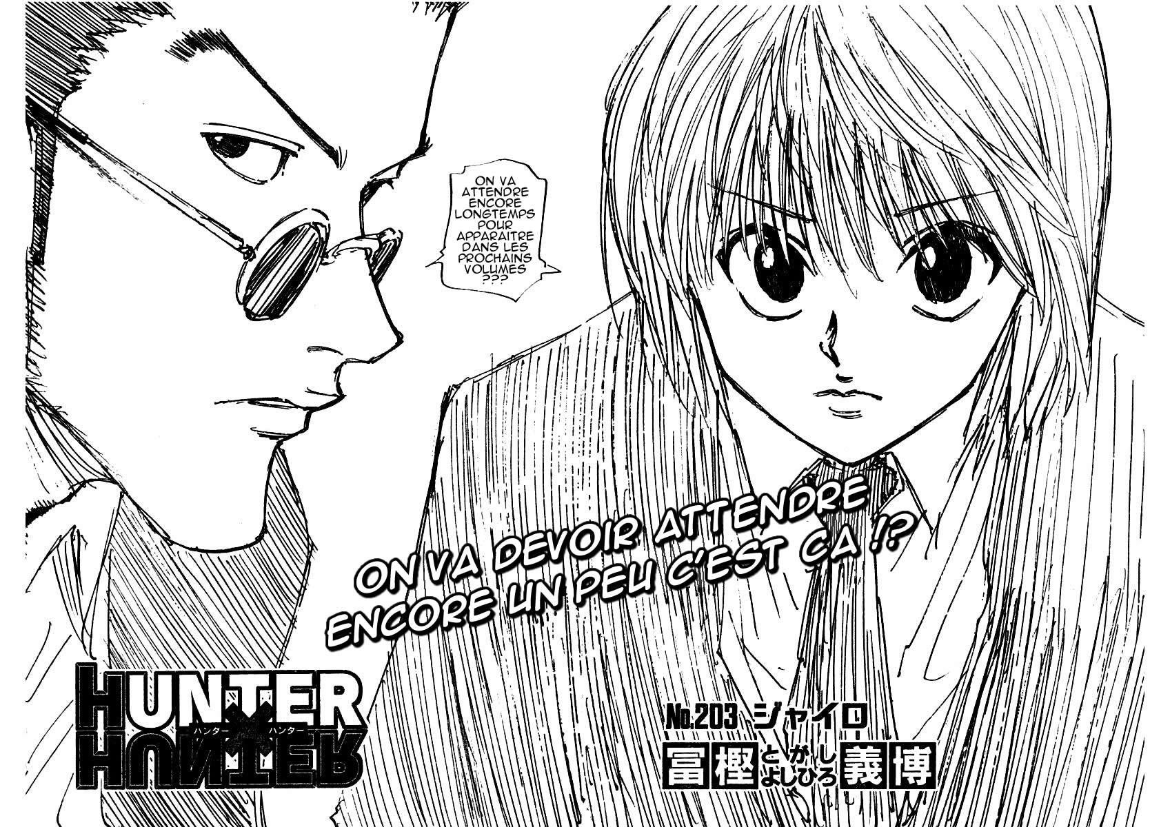 Hunter X Hunter: Chapter chapitre-203 - Page 2