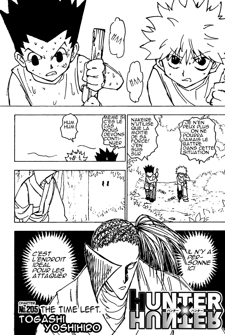 Hunter X Hunter: Chapter chapitre-205 - Page 1