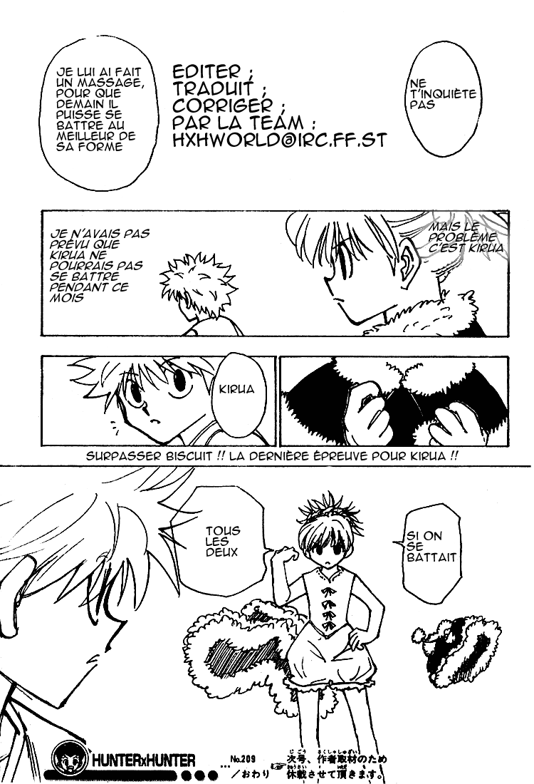 Hunter X Hunter: Chapter chapitre-209 - Page 14
