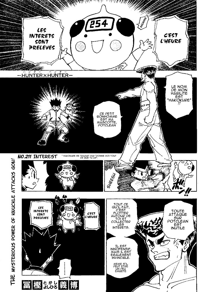 Hunter X Hunter: Chapter chapitre-211 - Page 1