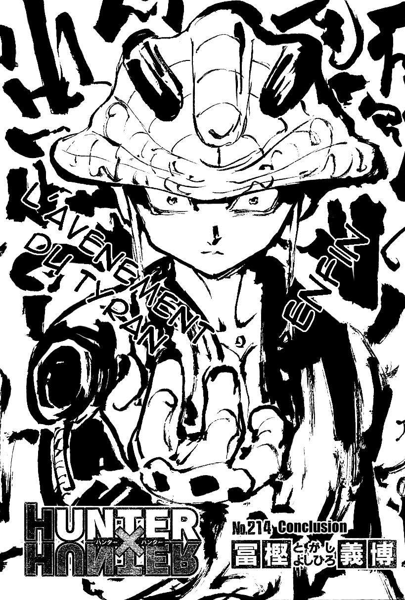 Hunter X Hunter: Chapter chapitre-214 - Page 1