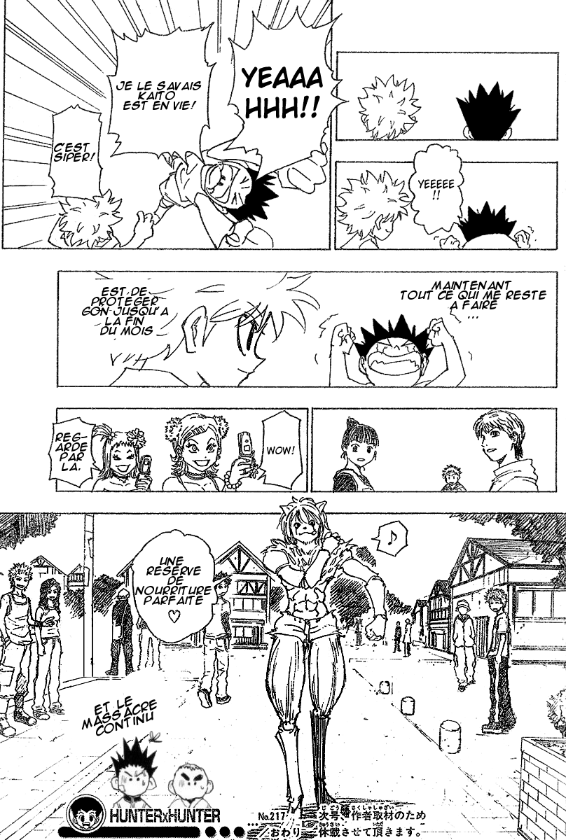 Hunter X Hunter: Chapter chapitre-217 - Page 16