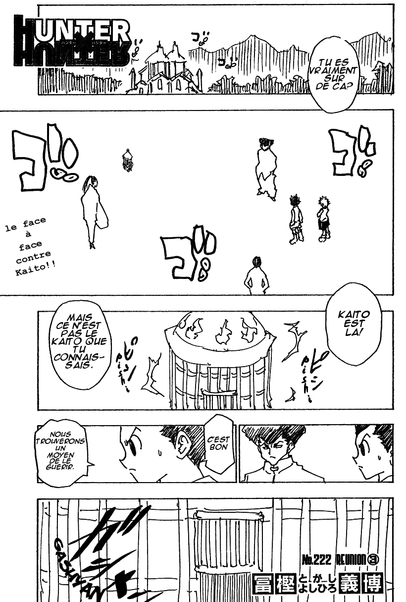Hunter X Hunter: Chapter chapitre-222 - Page 1