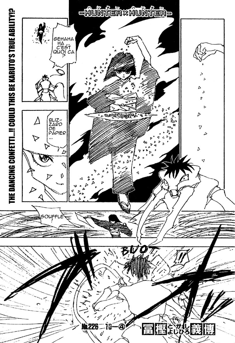 Hunter X Hunter: Chapter chapitre-226 - Page 1