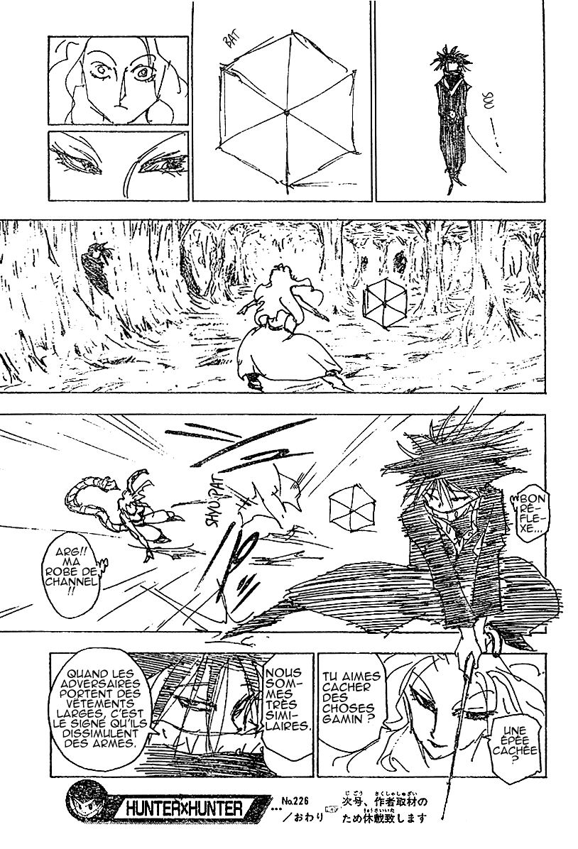 Hunter X Hunter: Chapter chapitre-226 - Page 16