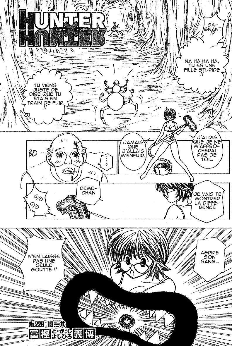 Hunter X Hunter: Chapter chapitre-228 - Page 1